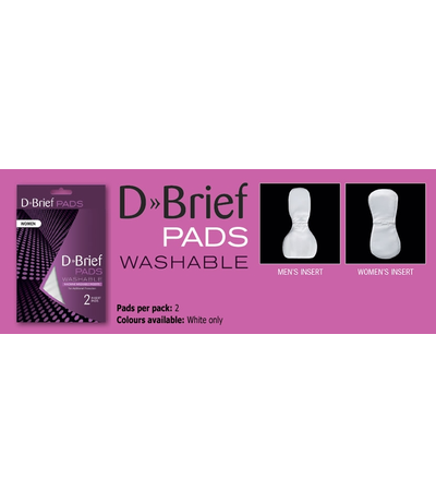 D Brief Womens Insert Pad 