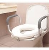 Toilet Seat Riser with Fixed Arms - 2"-bathroom-Access Mobility