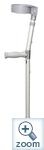 Double adjustable forearm Crutch (med)-walking-aids-Access Mobility