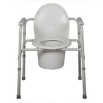 3 n 1 Steel Commode with plastic handles-bathroom-Access Mobility