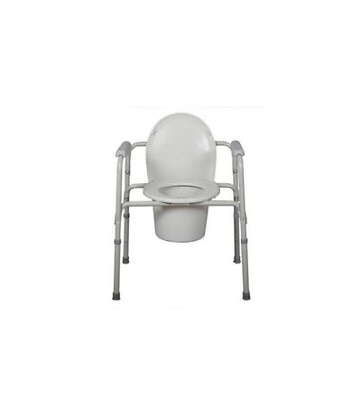 3 n 1 Steel Commode with plastic handles